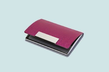 Image de Porte-cartes de visite ATLAS - Magenta