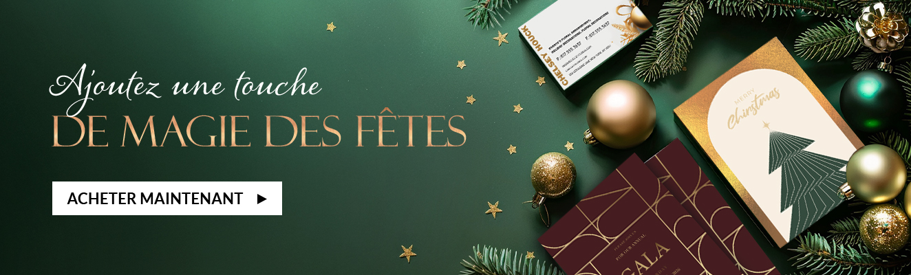 Ajoutez une touche de magie des fêtes.